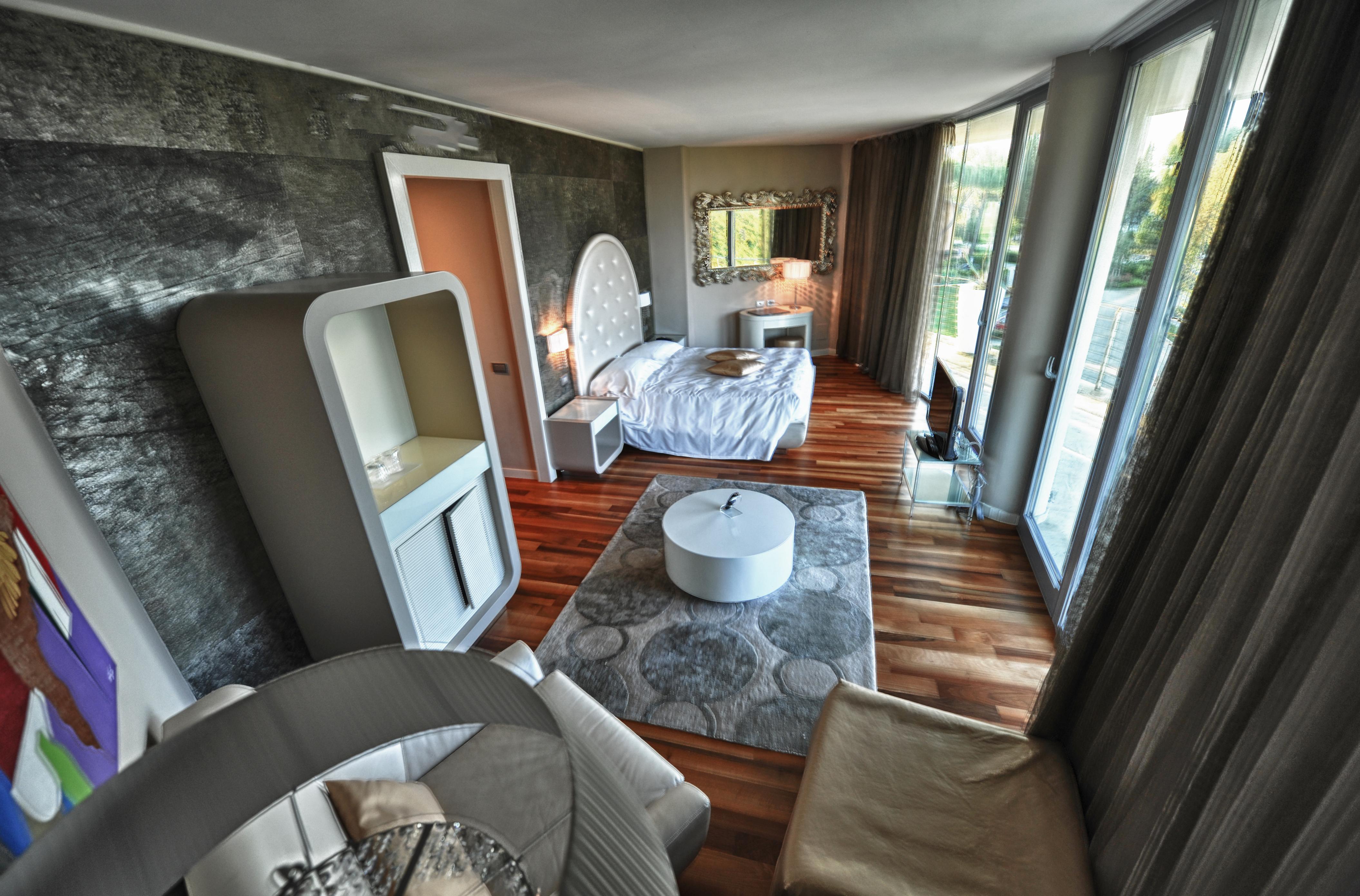 Pisa Tower Plaza Hotel Kültér fotó 3D rendering of a bedroom